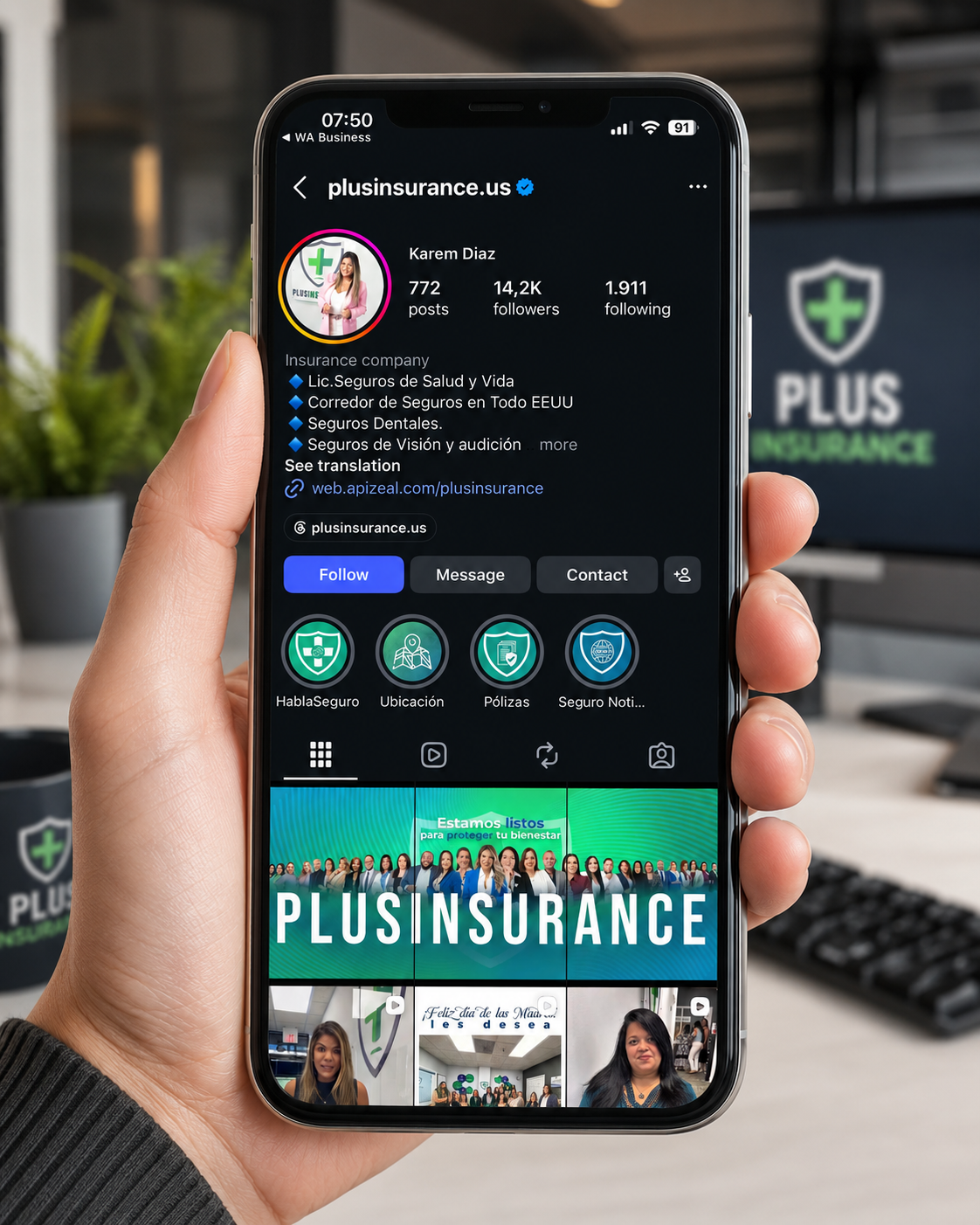 Crecimiento y posicionamiento en Instagram
